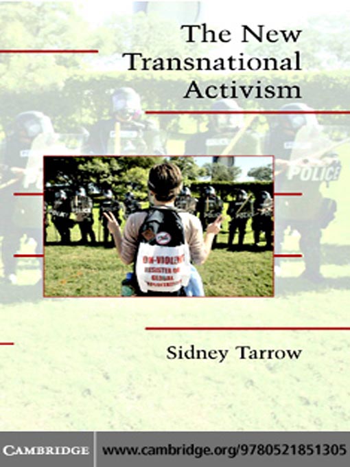 Title details for The New Transnational Activism by Sidney Tarrow - Available